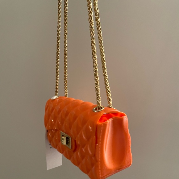 NWT Emperia plastic orange cute clutch/small purse - Picture 2 of 6